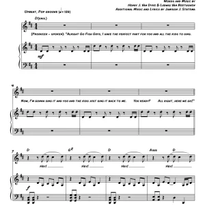 Joyful, Joyful We Adore Thee - Sheet Music