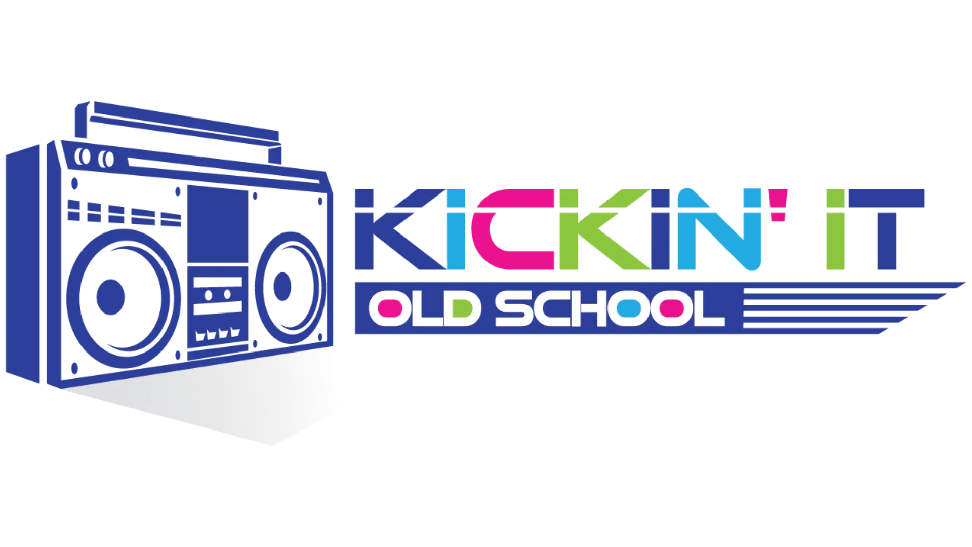 Kickin' It Old School VBS program artwork